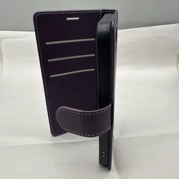 Compatible with Iphone 16E Wallet Case with RFID Blocking Credit Card Holder, PU - Picture 13 of 15